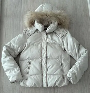 LAUTREAMONT 라이트 그레이 다운 자켓 사이즈 3