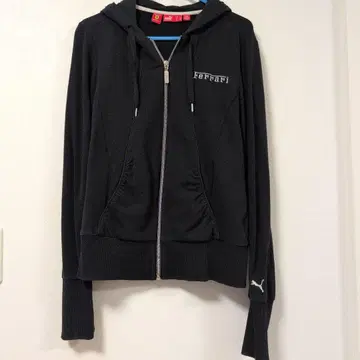 페라리 x Puma 콜라보 블랙 후드티