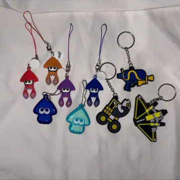 스플래툰 키링 9개 세트