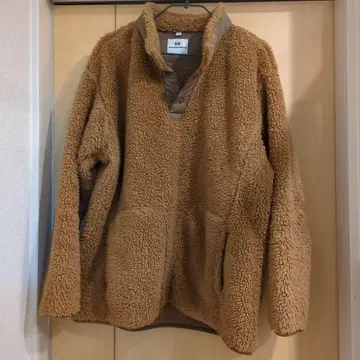 White Mountaineering 플리스 자켓 브라운