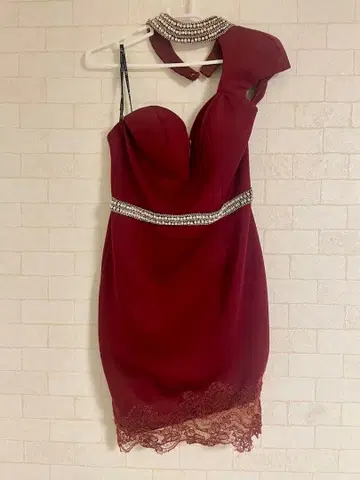 Angel R 미니 드레스