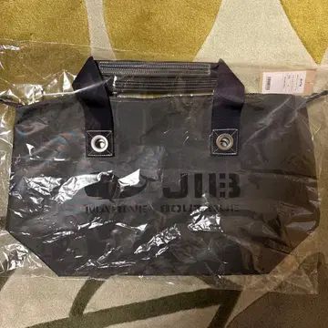 JIB 지퍼 토트 M 차콜 그레이