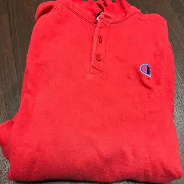 Champion 빨간색 버튼 달린 트레이닝복