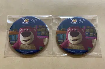 토이스토리 카페 캔뱃지 로쏘 2개 묶음 판매