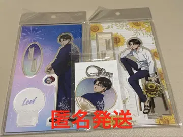 진격의 거인 x GiGO 아크릴 스탠드 리바이 아크릴 키링 유카타