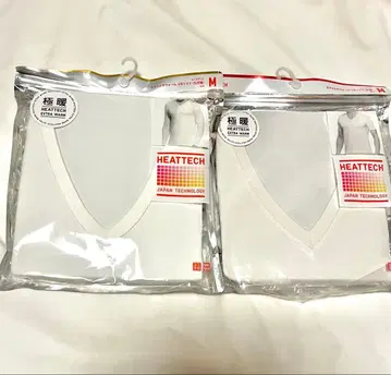 UNIQLO 울트라 웜 히트텍 V넥 T 칠부 소매 M 사이즈