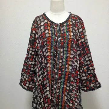 [ 마라이카 ] 원피스 ( 프리 ) 겉옷 인도산 에스닉 올 패턴 멋짐