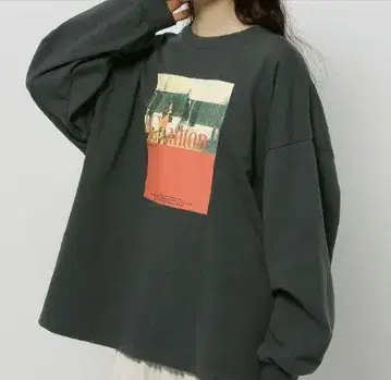 니코앤드 모듬 사진 롱T셔츠