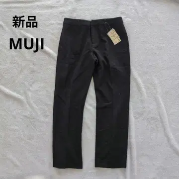 새상품 무인양품 MUJI 울 팬츠 플란넬 팬츠 여성용 슬랙스
