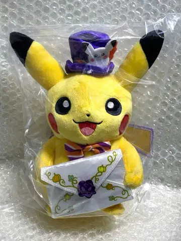 포켓몬 할로윈 Pumpkin Banquet 피카츄 봉제 인형