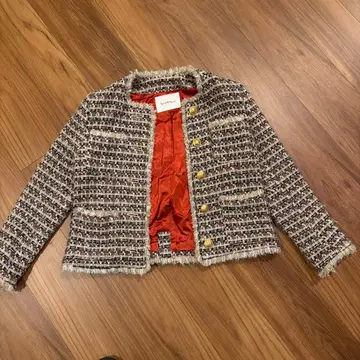 Spick & Span 노카라 자켓