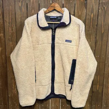 90S 파타고니아 초기 레트로X 플리스 자켓 내추럴 사이즈 L