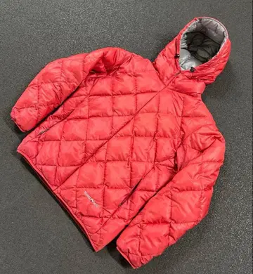 montbell 퀼팅 다운 빨간색