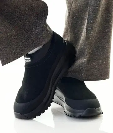 HUNTER 숏부츠 블랙