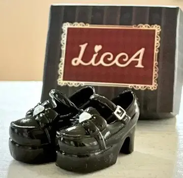리카짱 클로젯 시리즈 리카짱 신발 컬렉션 블랙