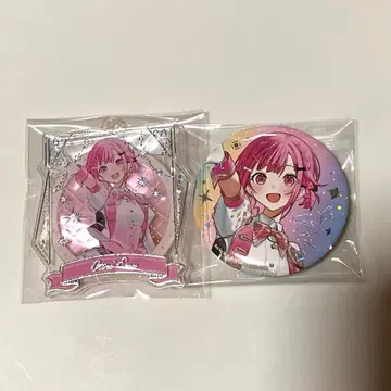 호우 에무 5주년 감사제 아크링 키링 캔뱃지 세트