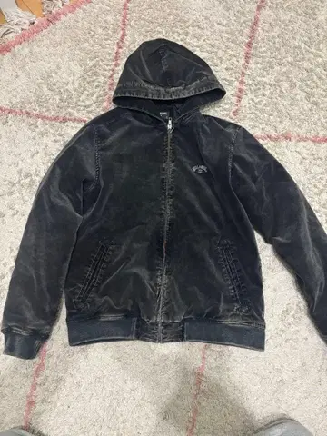 블랙 데미지, 페이드 가공 후드 부착 자켓 BILLABONG