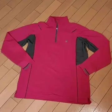 먼싱웨어 긴팔 집업 골프웨어