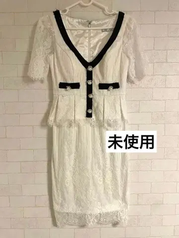 미사용 DEA by ROBE de FLEURS 미니 드레스