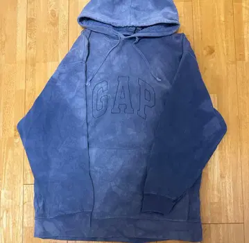 GAP 다크 블루 후드 부착 후드티