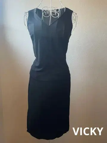 비키 VICKY 셋업 스커트 블랙 여성용 M