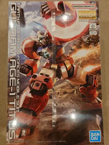 반다이 건담 프라모델 MG 1/100 건담 AGE-1 타이타스 새상품