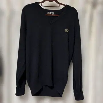 DAKS 캐시미어 100% 니트 블랙