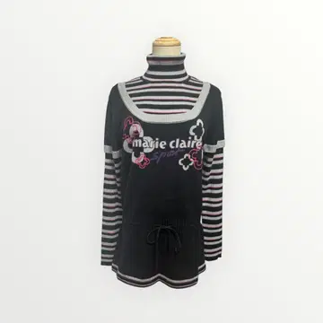 marie claire sport 니트 튜닉