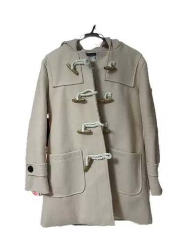 더플 코트 톨그 코트 떡볶이 코트 한국 스타일 미디엄 코트