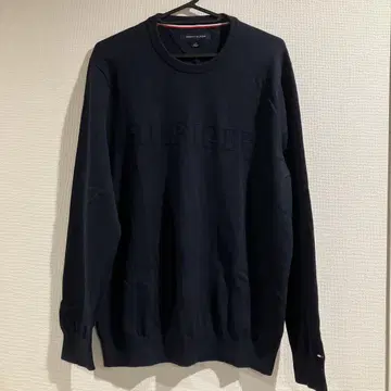 Tommy Hilfiger 네이비 스웨터