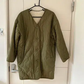 LOWRYS FARM 2way 리버서블 퀼팅 보아 자켓