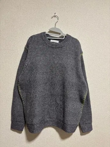 urban research 스티치 니트 그레이 M 사이즈