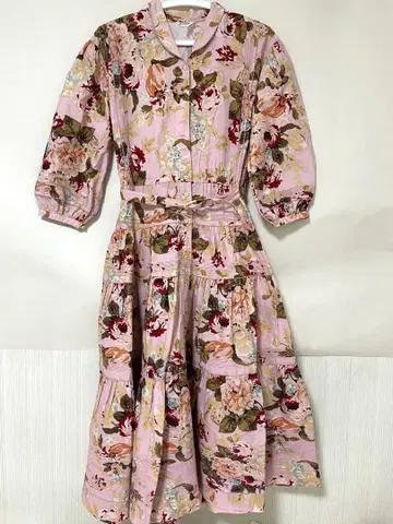 잉게보그 플라워 프린트 원피스