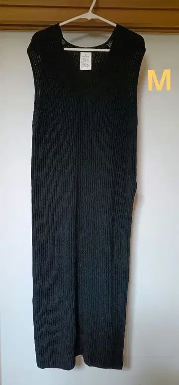 STUNNING LURE 슬리브리스 롱 원피스 M 사이즈