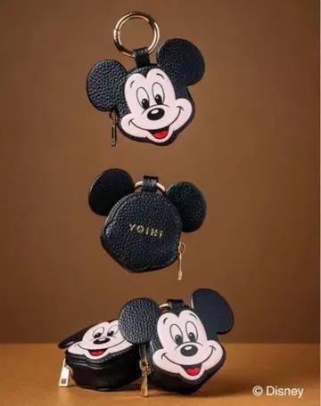 YOIHI 미키 백참 디즈니 코인 케이스 WCJ