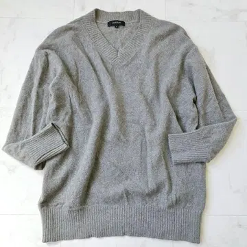 UNTITLED 빅 사이즈 폭스 니트 양모 44 복슬복슬