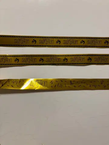 Mrs. GREEN APPLE 바벨탑 은색 테이프 노컷 3개 세트