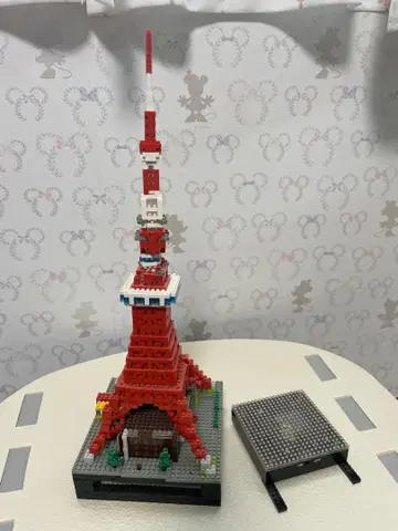 나노블록 도쿄 타워 디럭스 에디션 라이트 포함