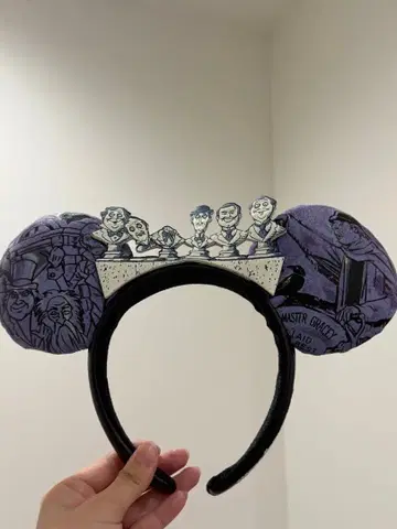 호티드 맨션 미키 머리띠