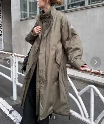 GEVACO 코 모즈 리버 코트 그런지 Y2K 38