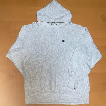 Champion Reverse Weave 후드티 L 사이즈 그레이