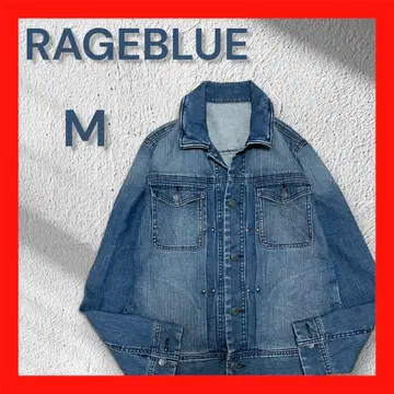 새상품급 RAGEBLUE G 데님 자켓 스트릿 아메카지