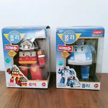 로이와 폴리 로봇 완구 세트