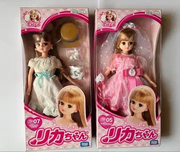 미개봉 리카짱 토끼와 외출 & 로즈 웨딩 세트