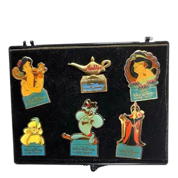 알라딘 핀 배지 세트 월트디즈니 홈 비디오 디즈니 한정판