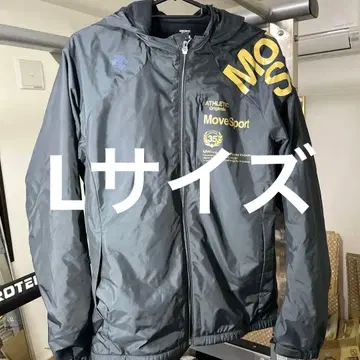하자품 데상트 Move Sport 자켓 블랙