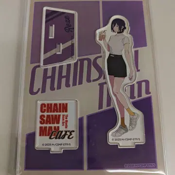 극장판 체인소 맨 카페 아크릴 스탠드 레제 3