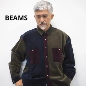 BEAMS / 크레이지 코듀로이 이지 셔츠 M