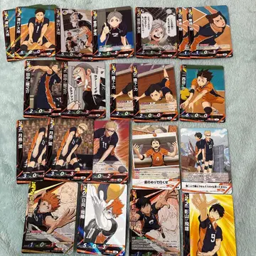 하이큐 바보카 카라스노 고교 21장  포함