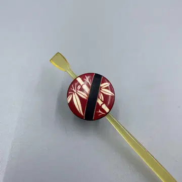 20 빈티지 대나무 무늬 수지 헤어콤